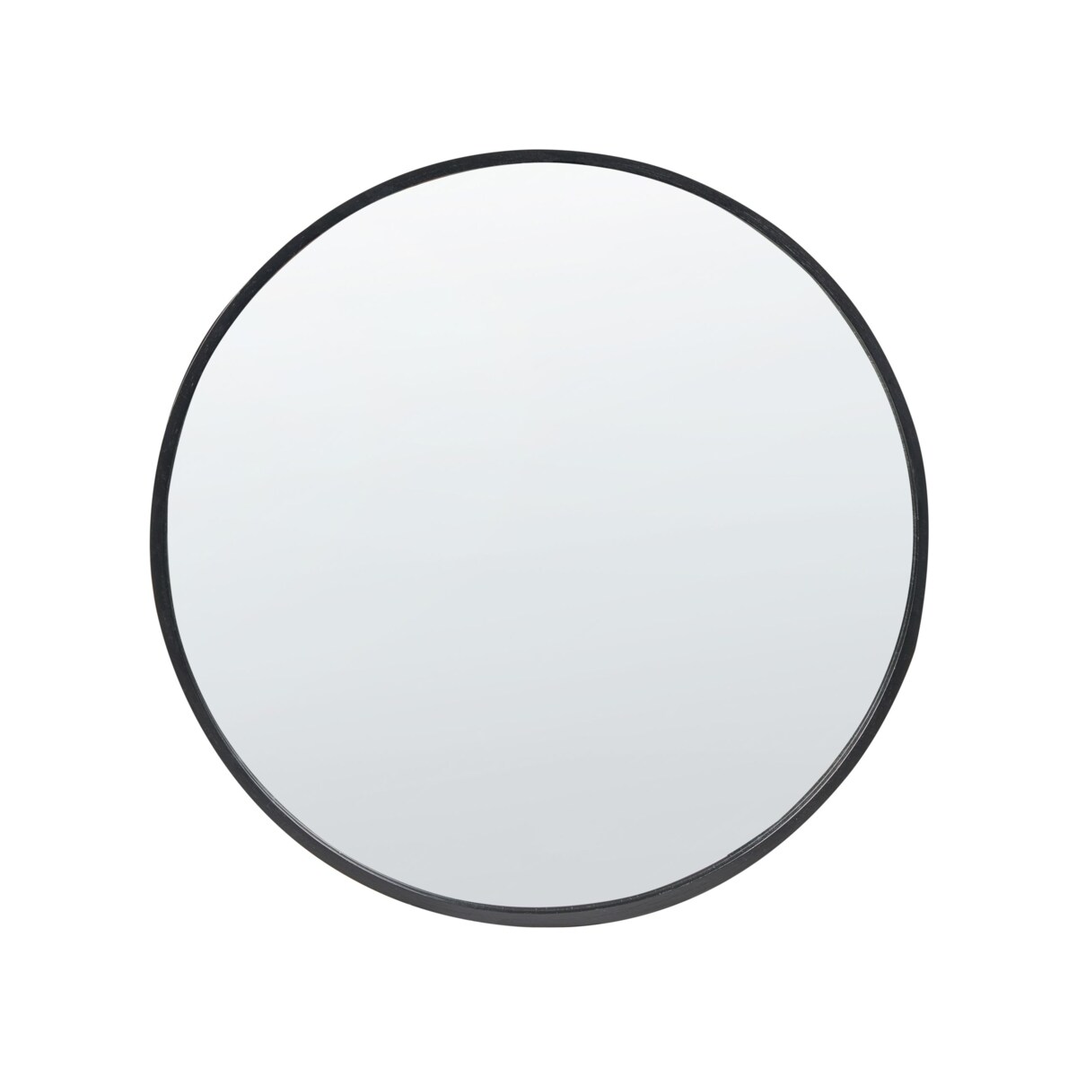 Szafka wisząca łazienkowa z lustrem UCAYALI 50 cm 50 cm Czarny