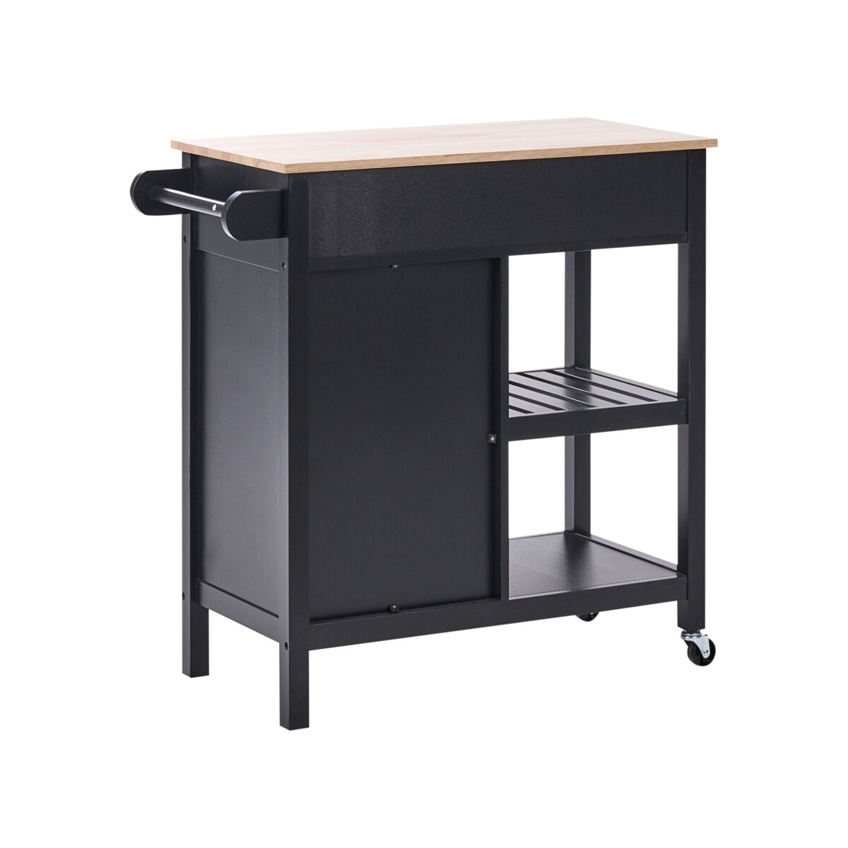 Wózek kuchenny GENOA Czarny