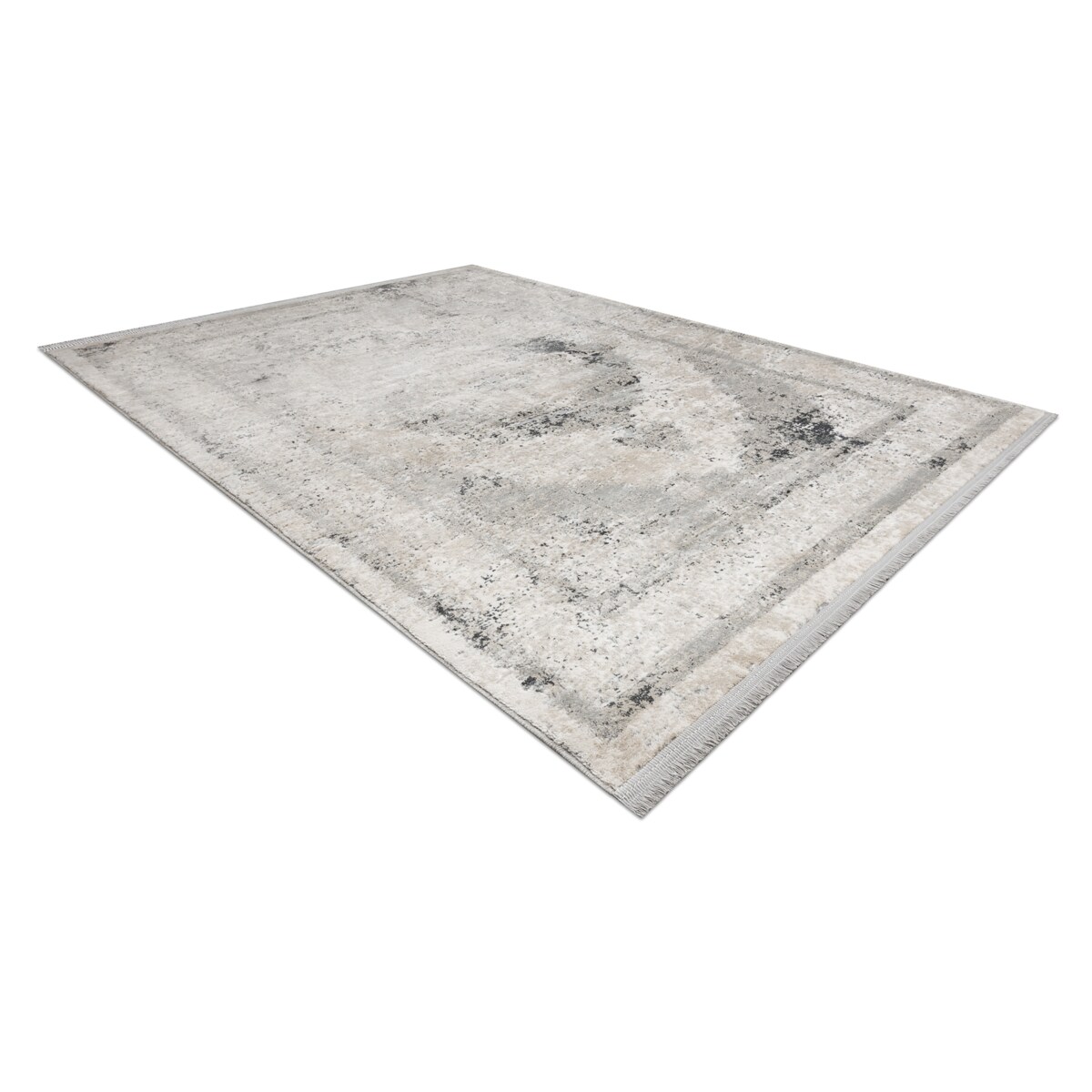 Dywan TULS nowoczesny, strukturalny, frędzle 160x220 cm