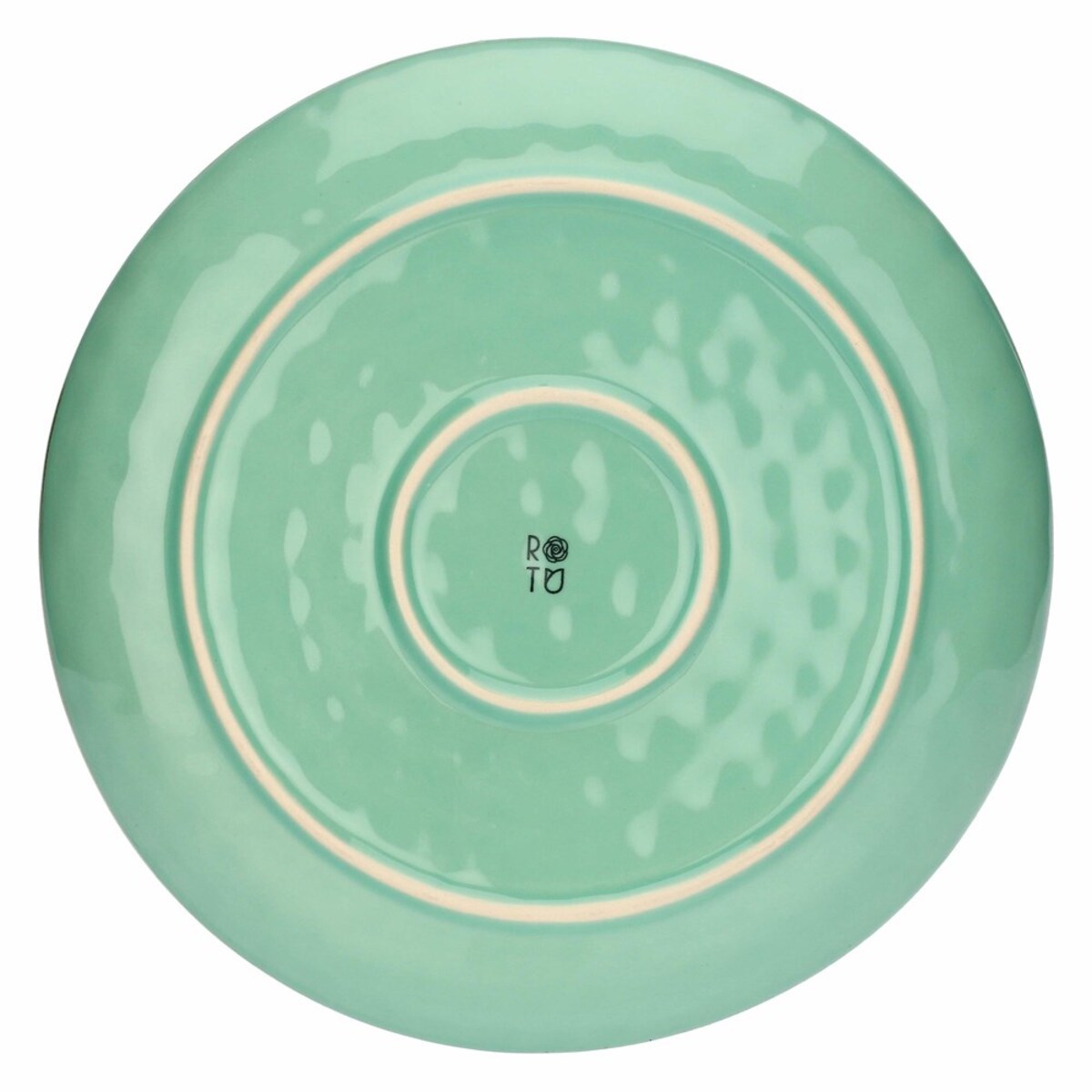 Zestaw 2 półmisków okrągłych Concerto Verde Acqua - Miętowy, 32 cm