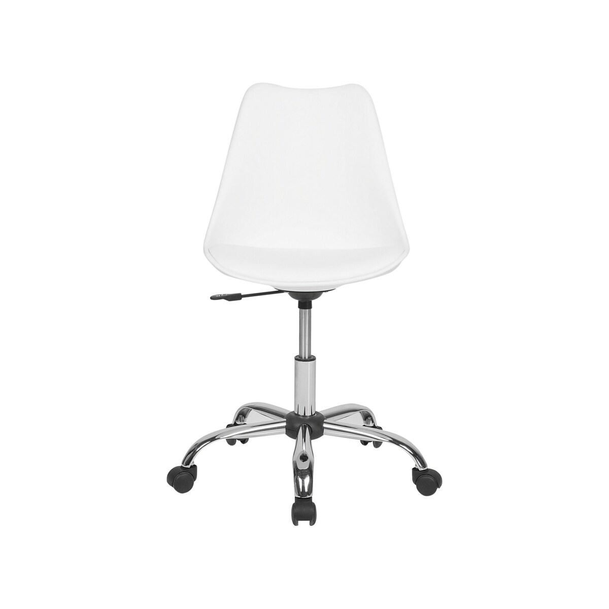 Krzesło biurowe regulowane ekoskóra białe DAKOTA II