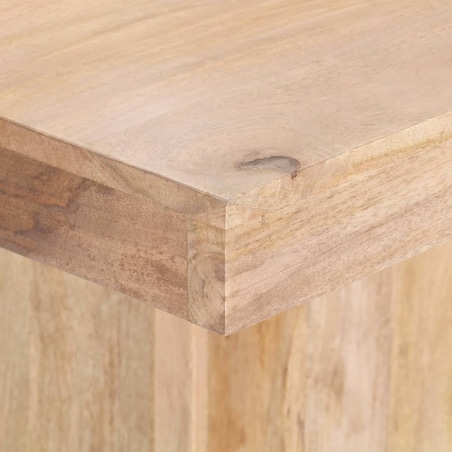 vidaXL Stół jadalniany, 120x120x77 cm, lite drewno mango