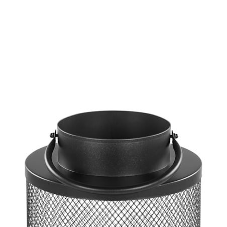 Lampion metalowy 19 cm czarny YAMDENA