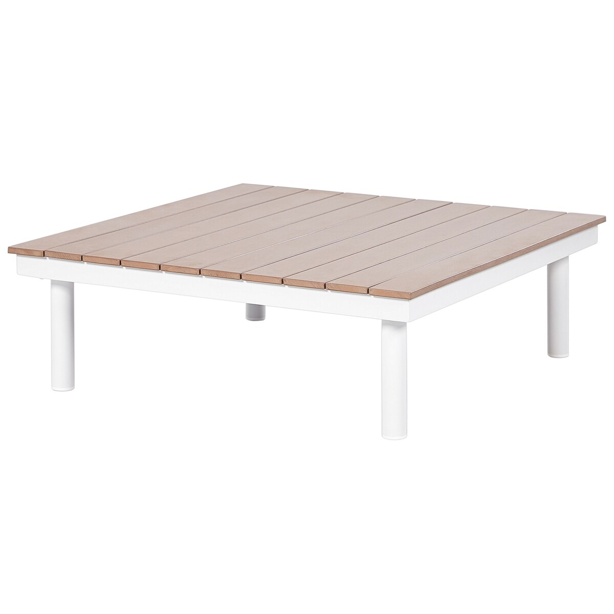 Zestaw wypoczynkowy 5-osobowy ze stolikami kawowymi szary MISSANELLO