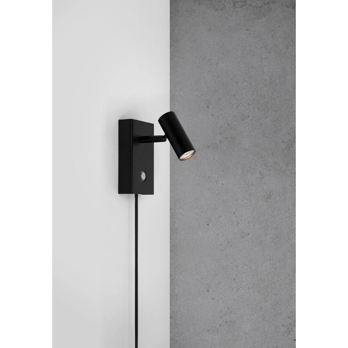 Dotykowy kinkiet Omari 2112231003 Nordlux regulacja tuba czarna