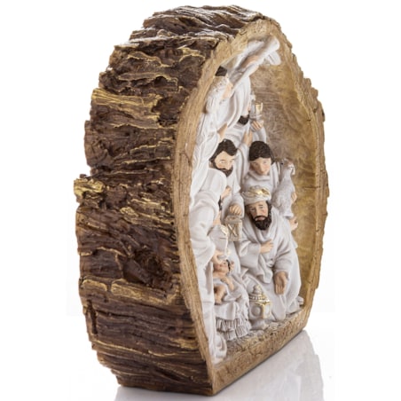 Dekoracja świąteczna 24,5x32x7 cm TRE RE i anioł