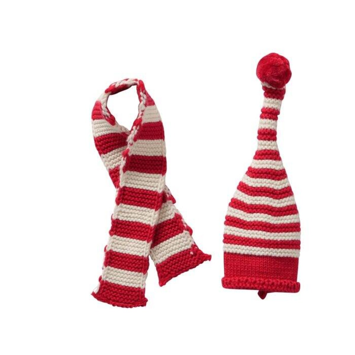 Zimowa ozdoba na butelkę wina LUTIN