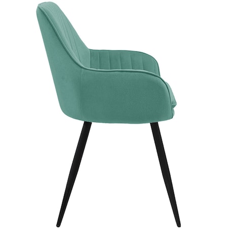 Krzesło tapicerowane welurowe fotel do salonu jadalni