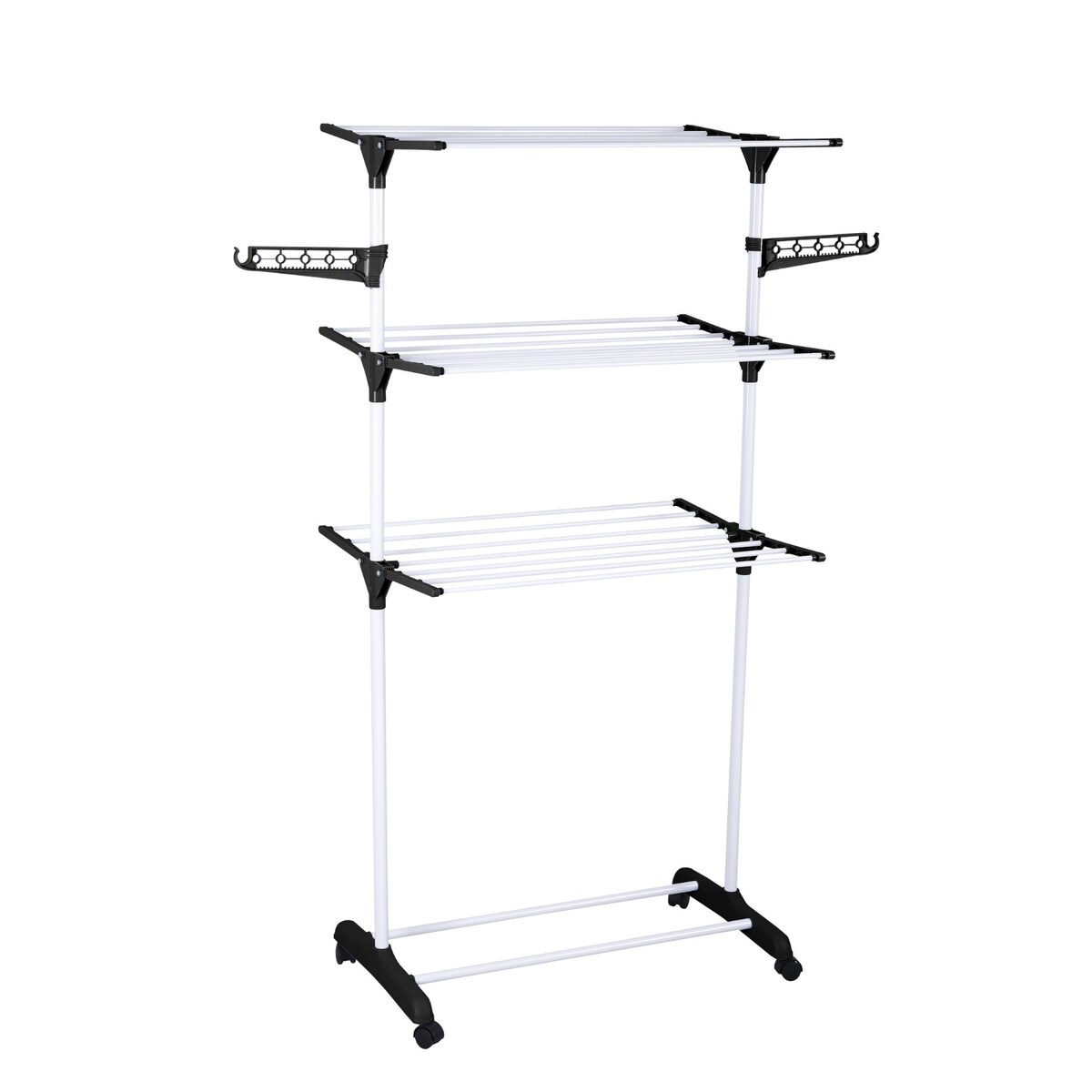 Pionowa suszarka na pranie z miejscem na wieszaki, 160 cm, ALTO