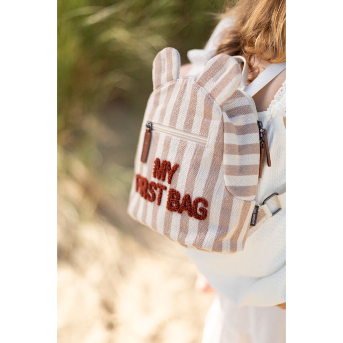 Childhome Plecak dziecięcy My First bag Nude