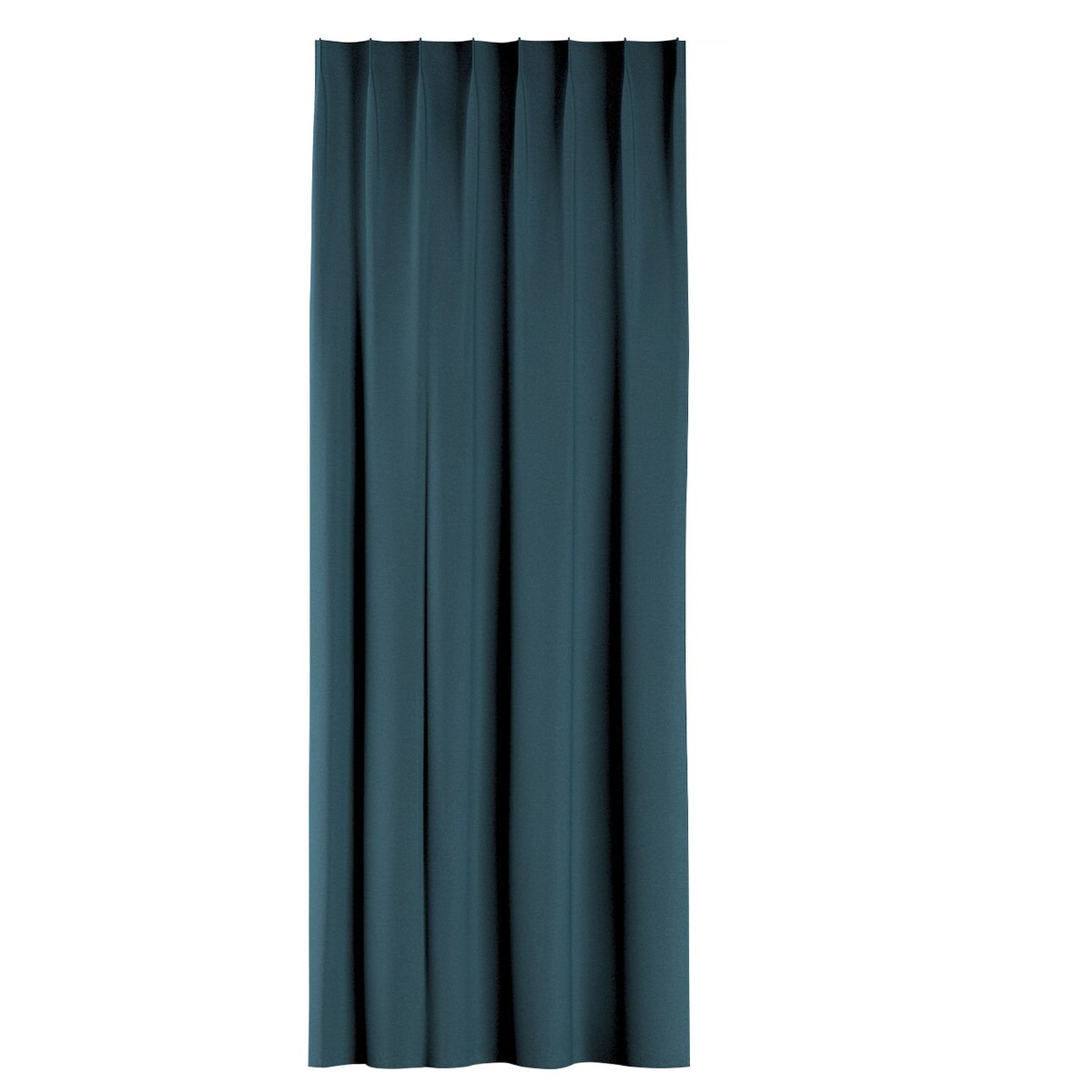 Zasłona na haczykach flex pojedynczych 130x245 niebieski