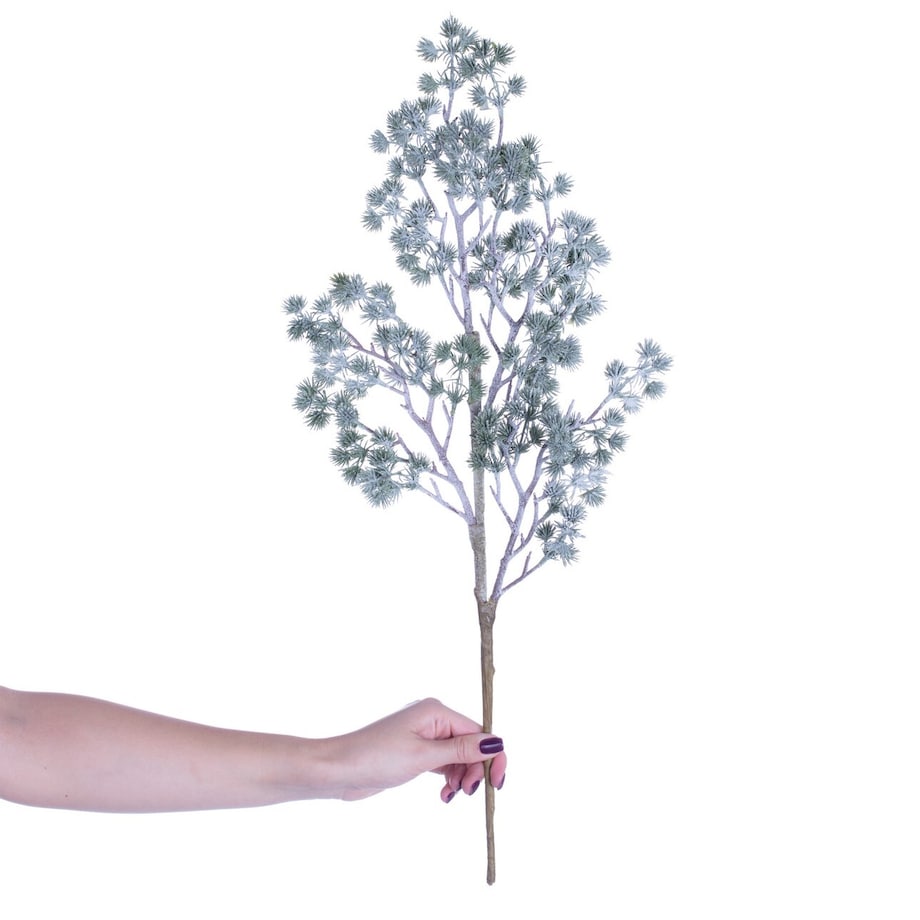 Gałązka Snowy Twig 20x2x62cm dark green boże narodzenie, święta, świąteczne, zielony, 20 x 2 x 62 cm