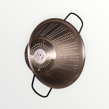 DURSZLAK, STAL NIERDZEWNA (201) 22x10cm, KOLOR CZARNY MATOWY