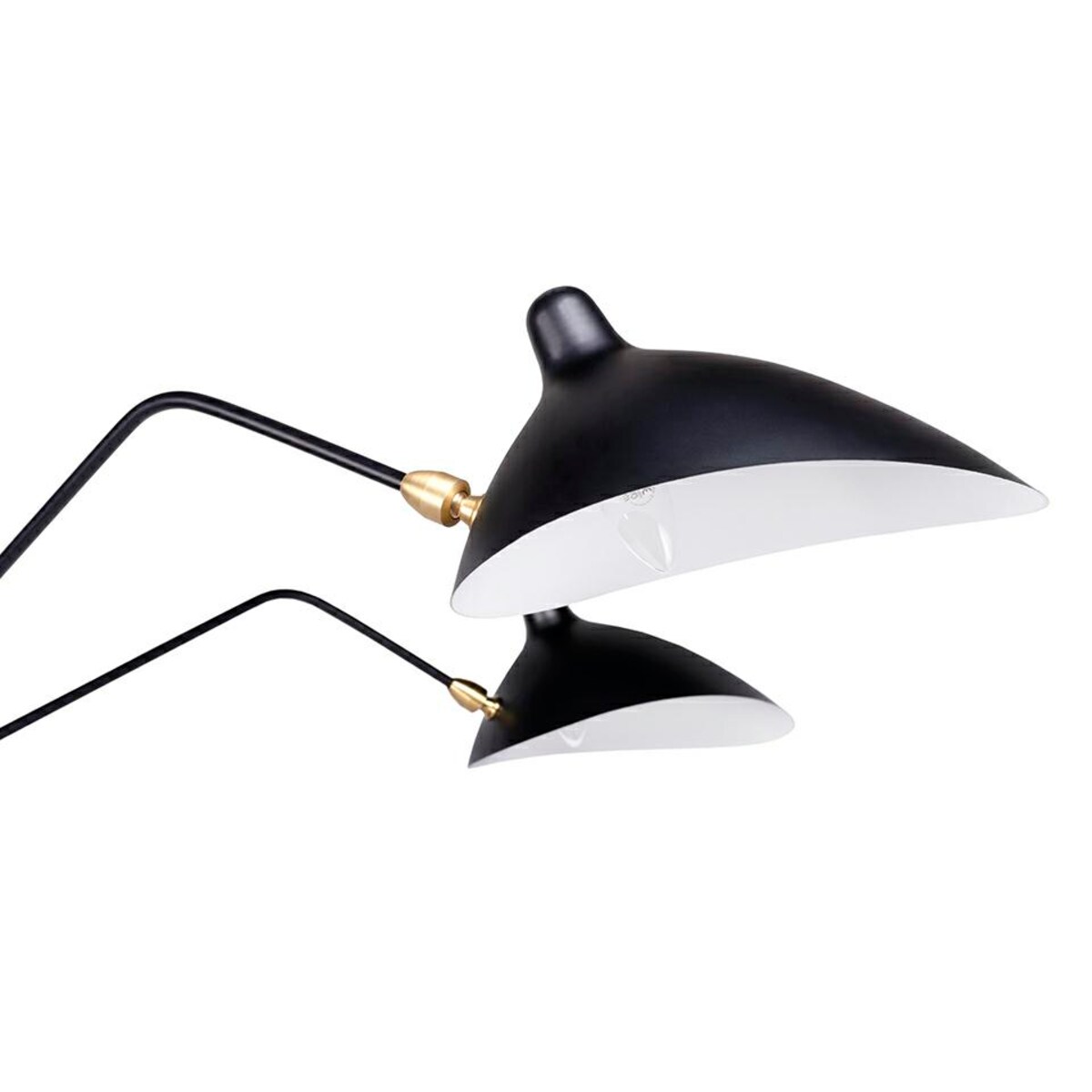 Lampa podłogowa RAVEN FLOOR UP 3 czarna - aluminium, stal węglowa