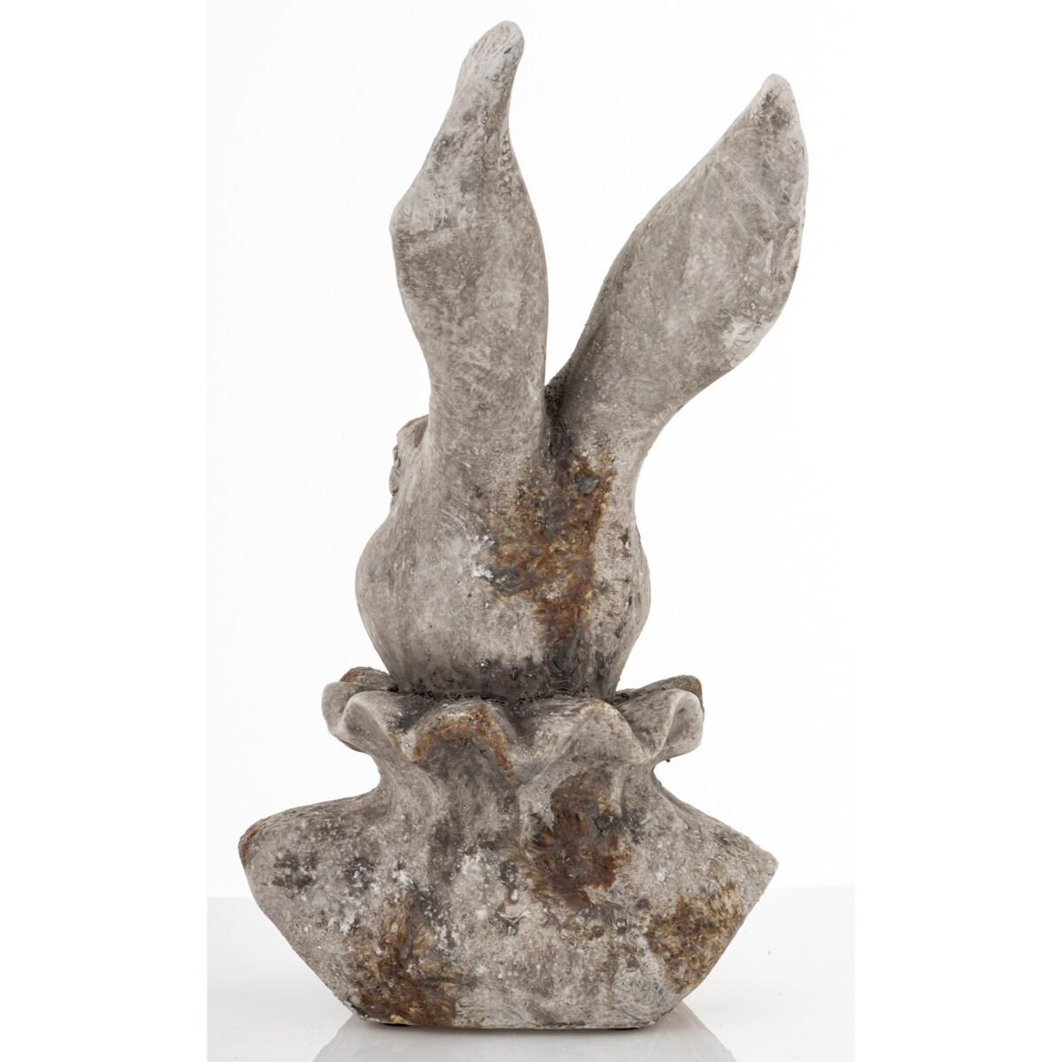 Figurka popiersie królika 33x19x17 cm TORACE - IV szary