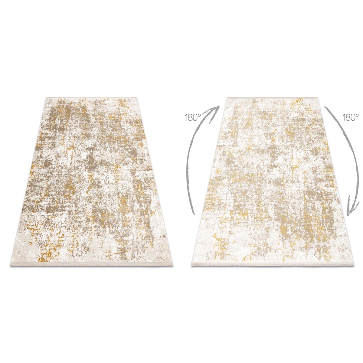 Dywan DUKE 51546 beż / złoty - Vintage, 160x220 cm