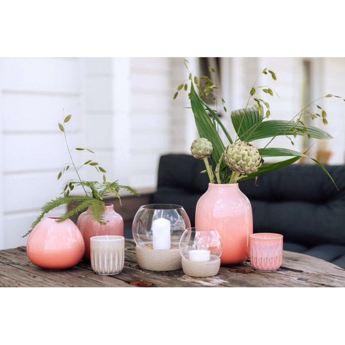 Wazon Drop S koralowy Perlemor Home, 1200 ml, Villeroy & Boch