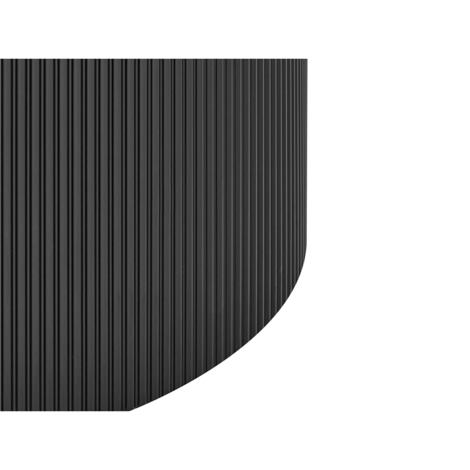 Stół do jadalni okrągły 120 cm czarny SHEHO