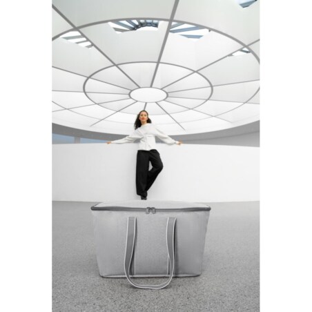 Torba COOLERBAG, herringbone grey