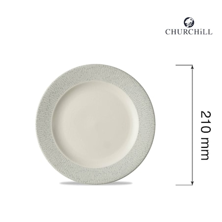 Talerz płytki klasyczny Delta Grey, 210mm