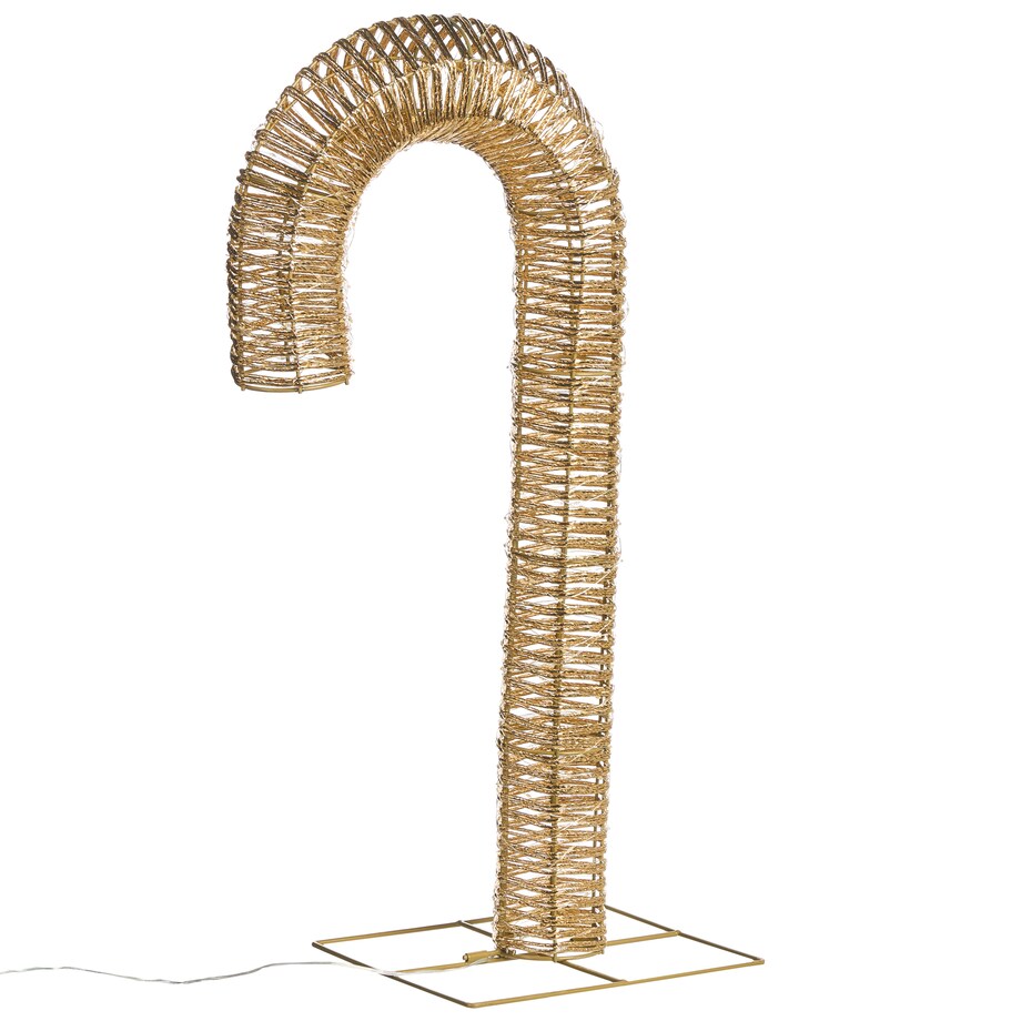 Dekoracja ogrodowa LED HOLMAVIK Laska cukrowa 74 cm Złoty