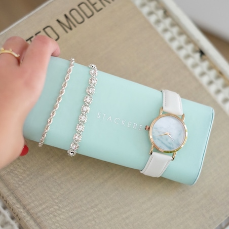 Poduszka na zegarki Stackers miętowa