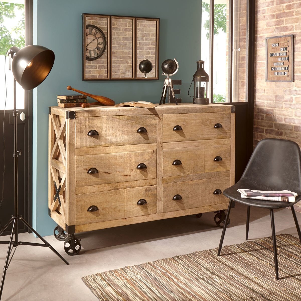 Lampa podłogowa na trójnogu BASALT, 175 cm