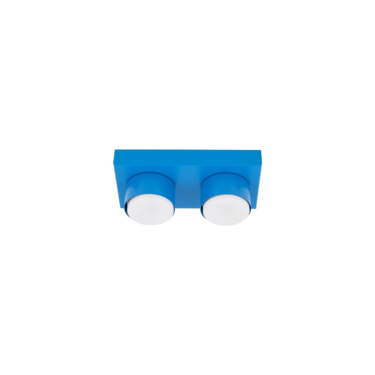 Lampa sufitowa TK Lighting BRIX BLUE 11283 loftowa niebieska 2xGX53 stalowa IP20