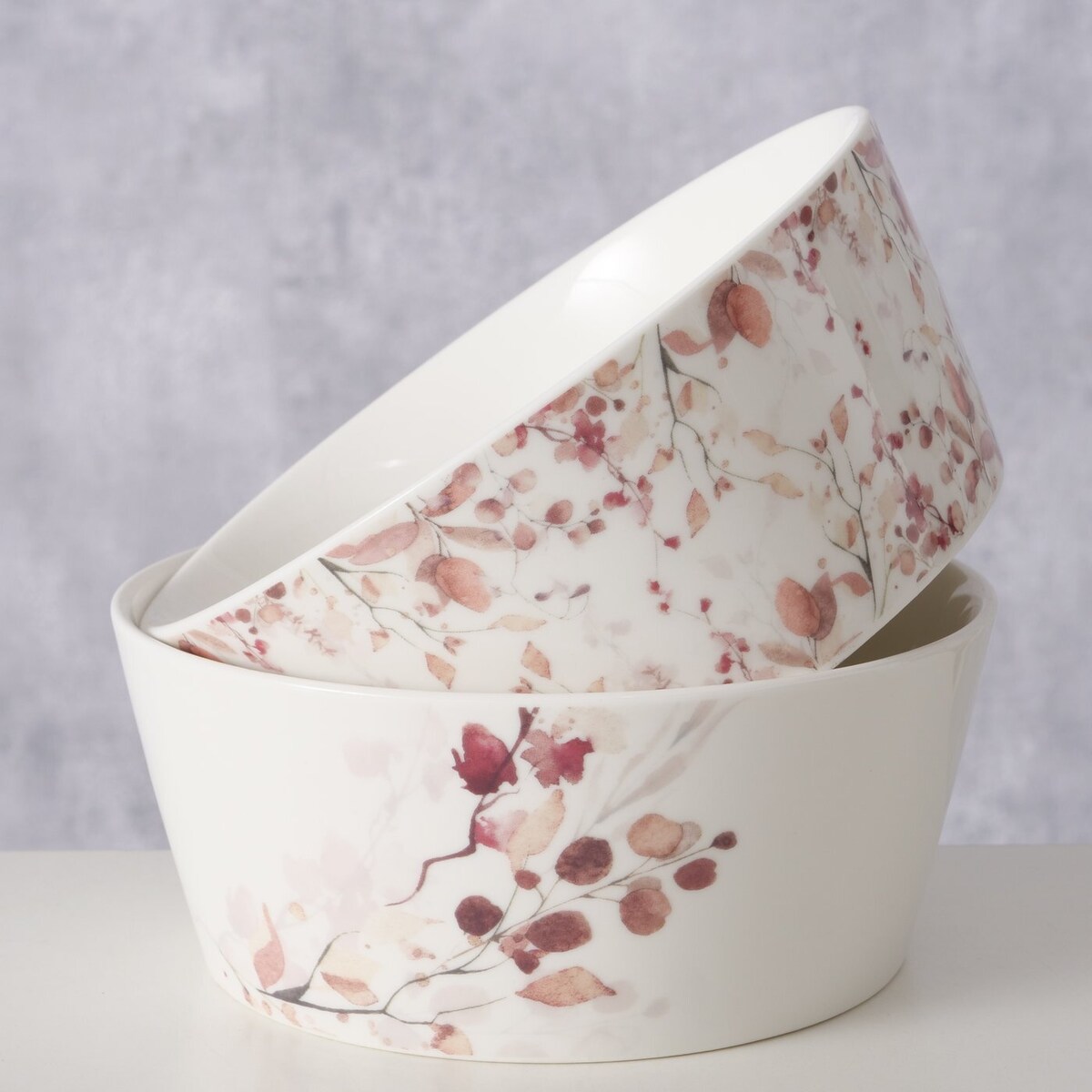 Miska śniadaniowa ze wzorem kwiatów, BERNADA, 500 ml