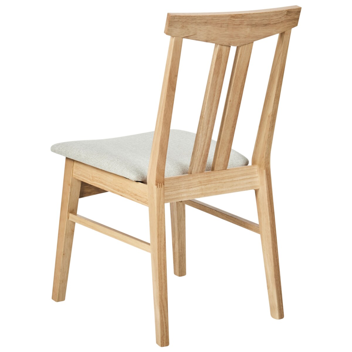 Zestaw 2 krzeseł do jadalni AVALON Jasnobeżowy