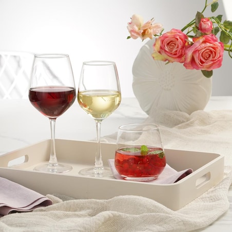 VILLA ITALIA Kieliszki do białego wina 350 ml 6 sztuk SONATA