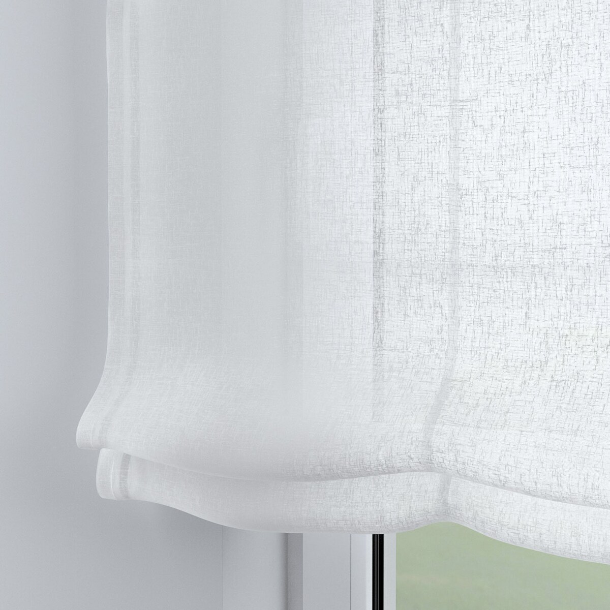 Roleta rzymska Wenecja 120x160 prześwitująca ecru