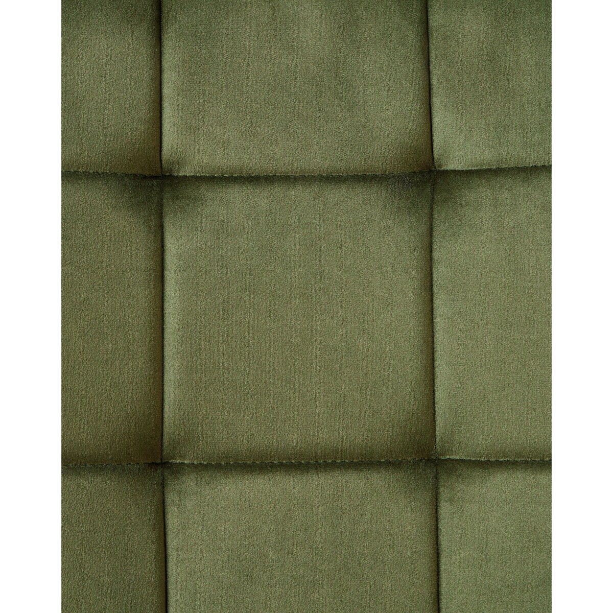 Zestaw 4 krzeseł do jadalni POWELL Welur Oliwkowy