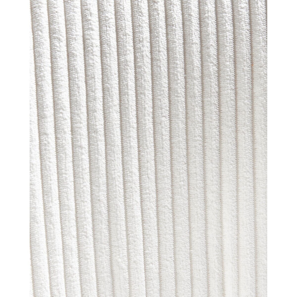 Zestaw 2 krzeseł do jadalni MILES Sztruks Złamana biel