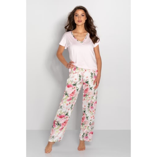 Piżama Ines Pink, S