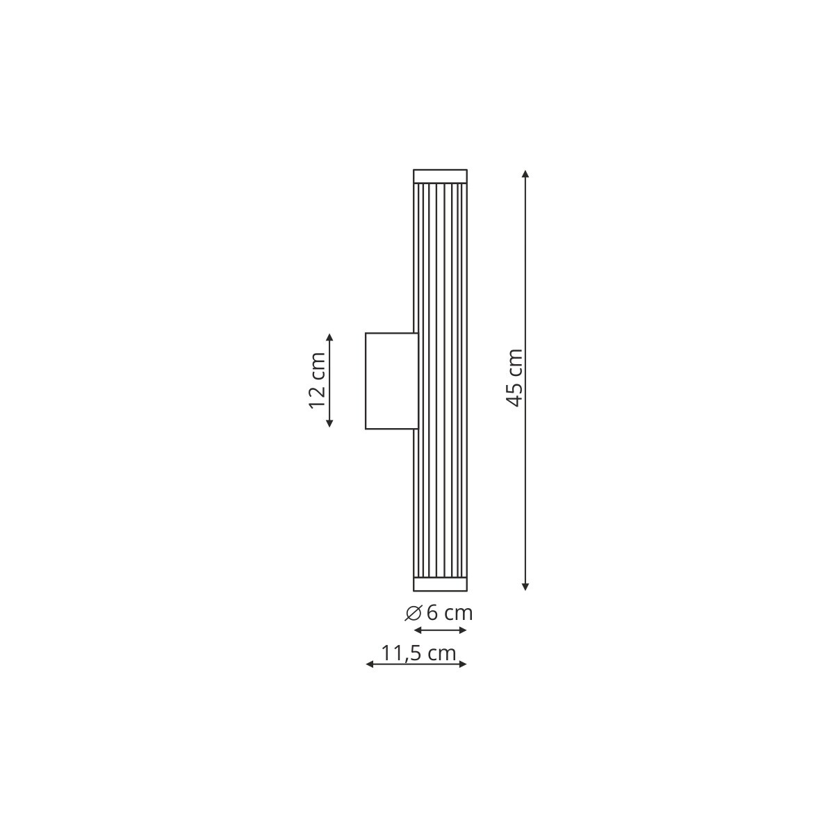 Kinkiet Light Prestige VENA biały LED CCT 3000K/4000K/6000K (regulowana) 1 szt.