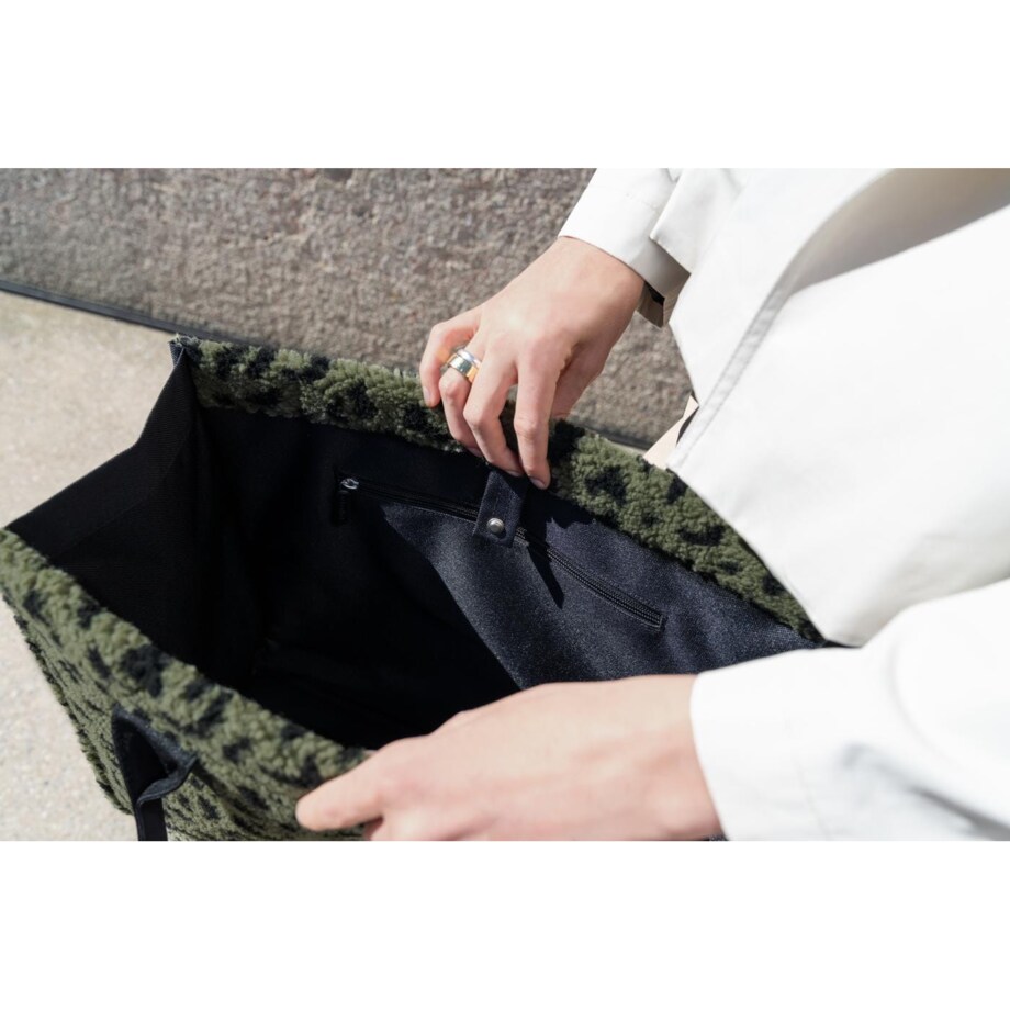 Torba DAILY SHOPPER, teddy leo olive