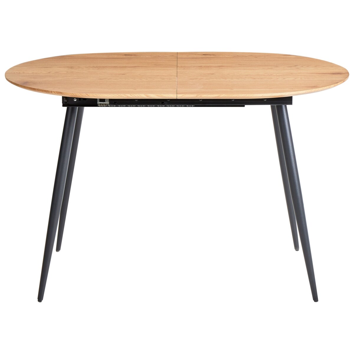 Stół do jadalni rozkładany CLAVET  Jasnobrązowy 120/160 cm 80 cm