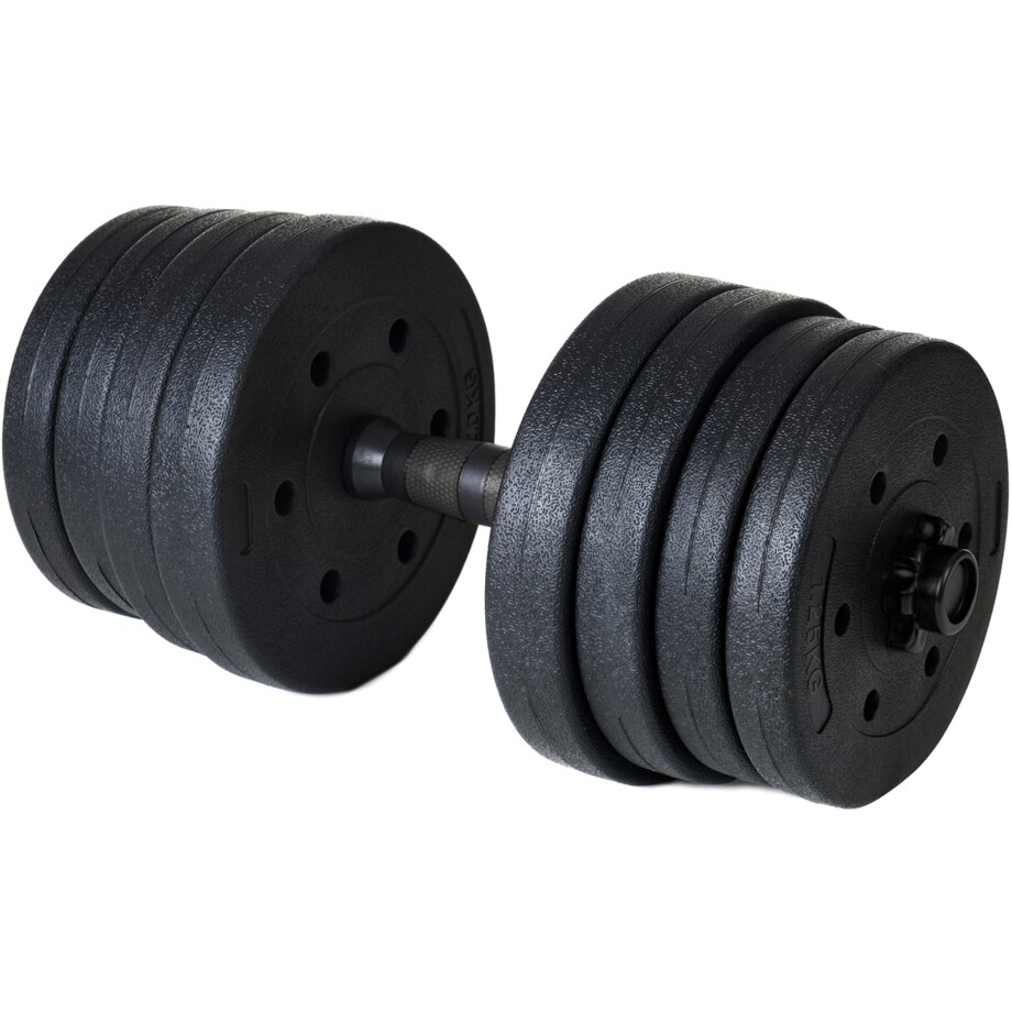 Zestaw hantli 2x10kg hantle bitumiczne 20 kg regulowane FUNFIT