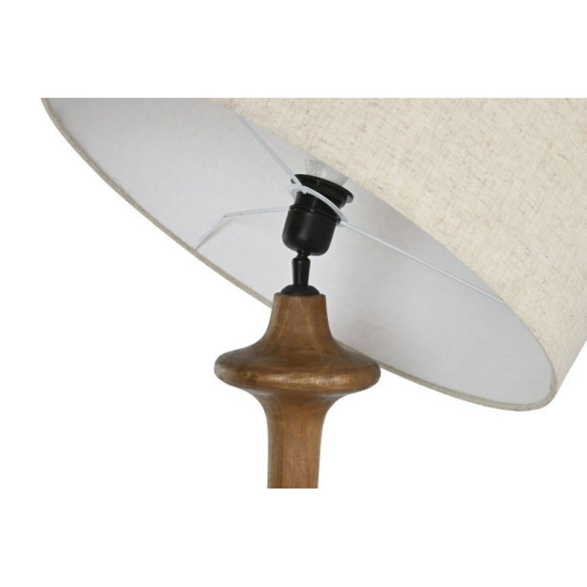 Lampa podłogowa 166x50 cm z drewna mango ANABELLA