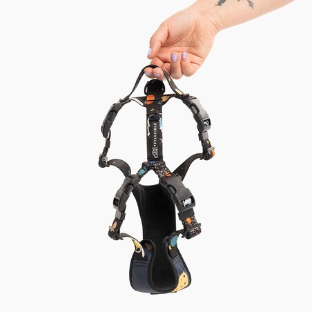 Szelki bezuciskowe Stay on "I need space" - Szerokość taśmy: 38mm, Rozmiar: XL