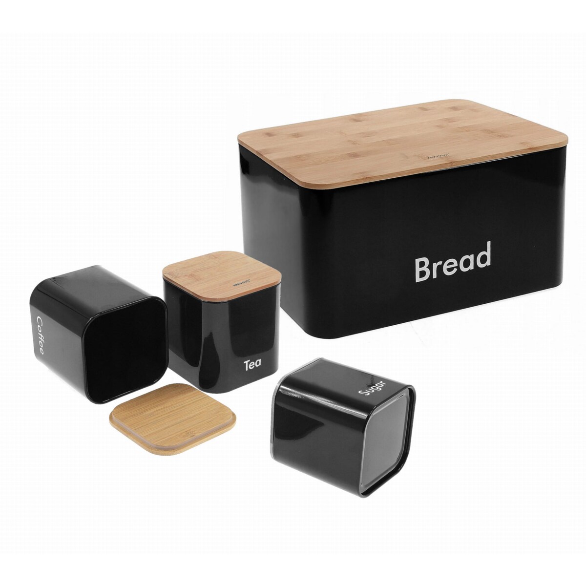 Chlebak w zestawie z 3 pojemnikami KINGHOFF