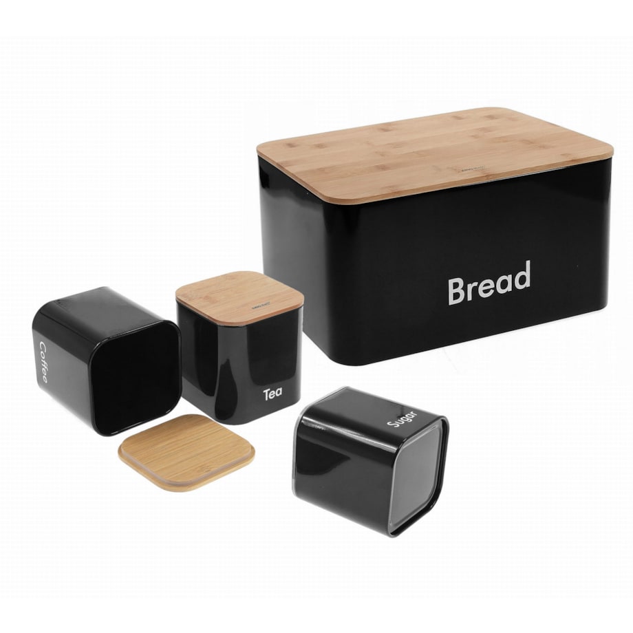 Chlebak w zestawie z 3 pojemnikami KINGHOFF