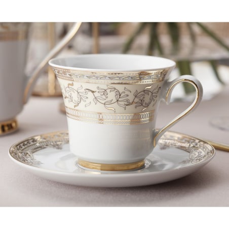 Garnitur do kawy dla 6 osób 18 el. Margaret Arabella G670
