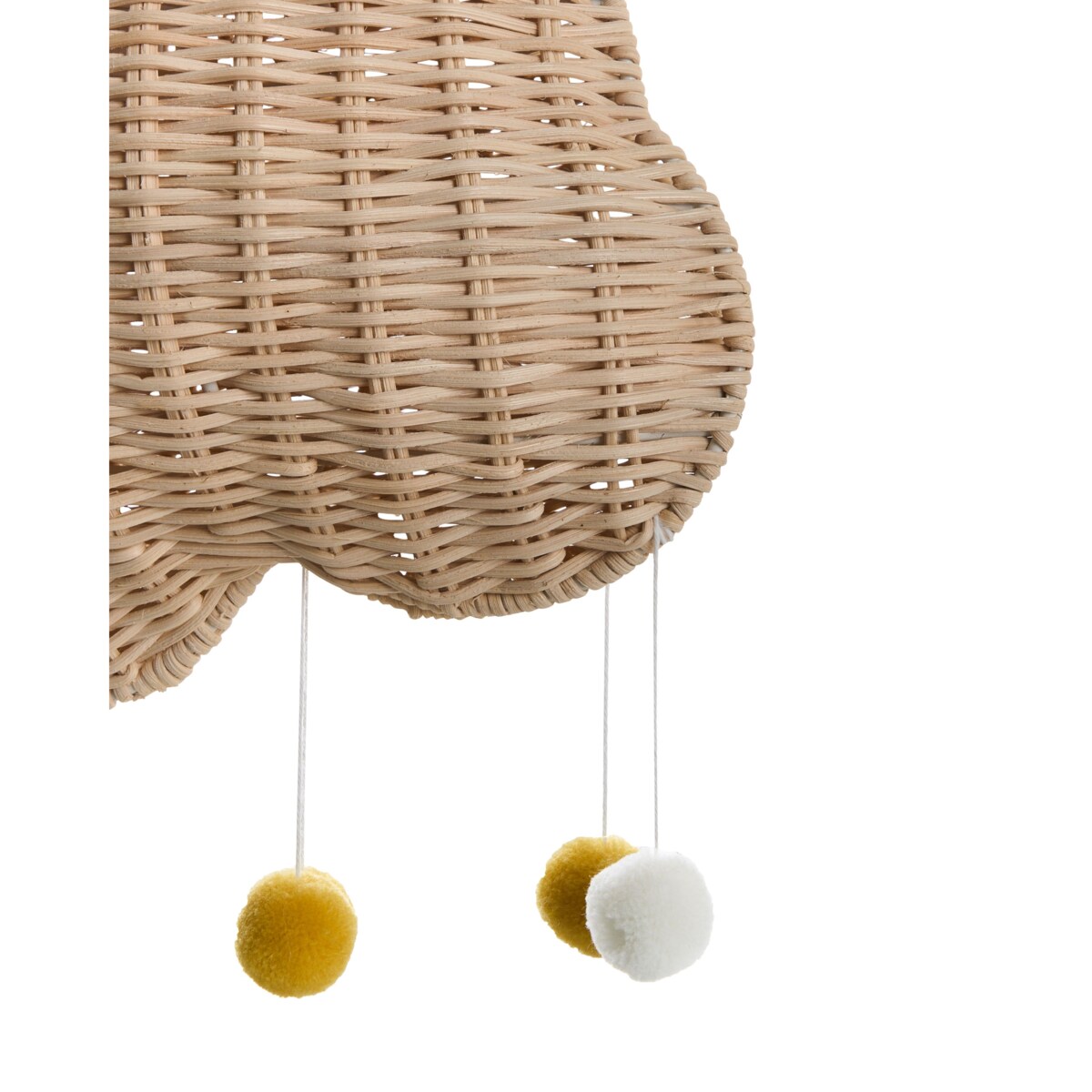 Lampa wisząca ONON Rattan Chmurka Naturalny