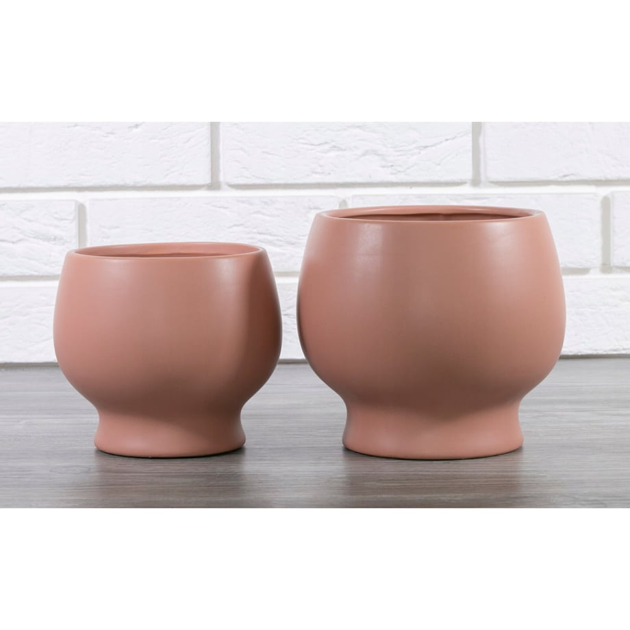 DONICA ELNA ceramiczna RÓŻOWA śr. 14cm