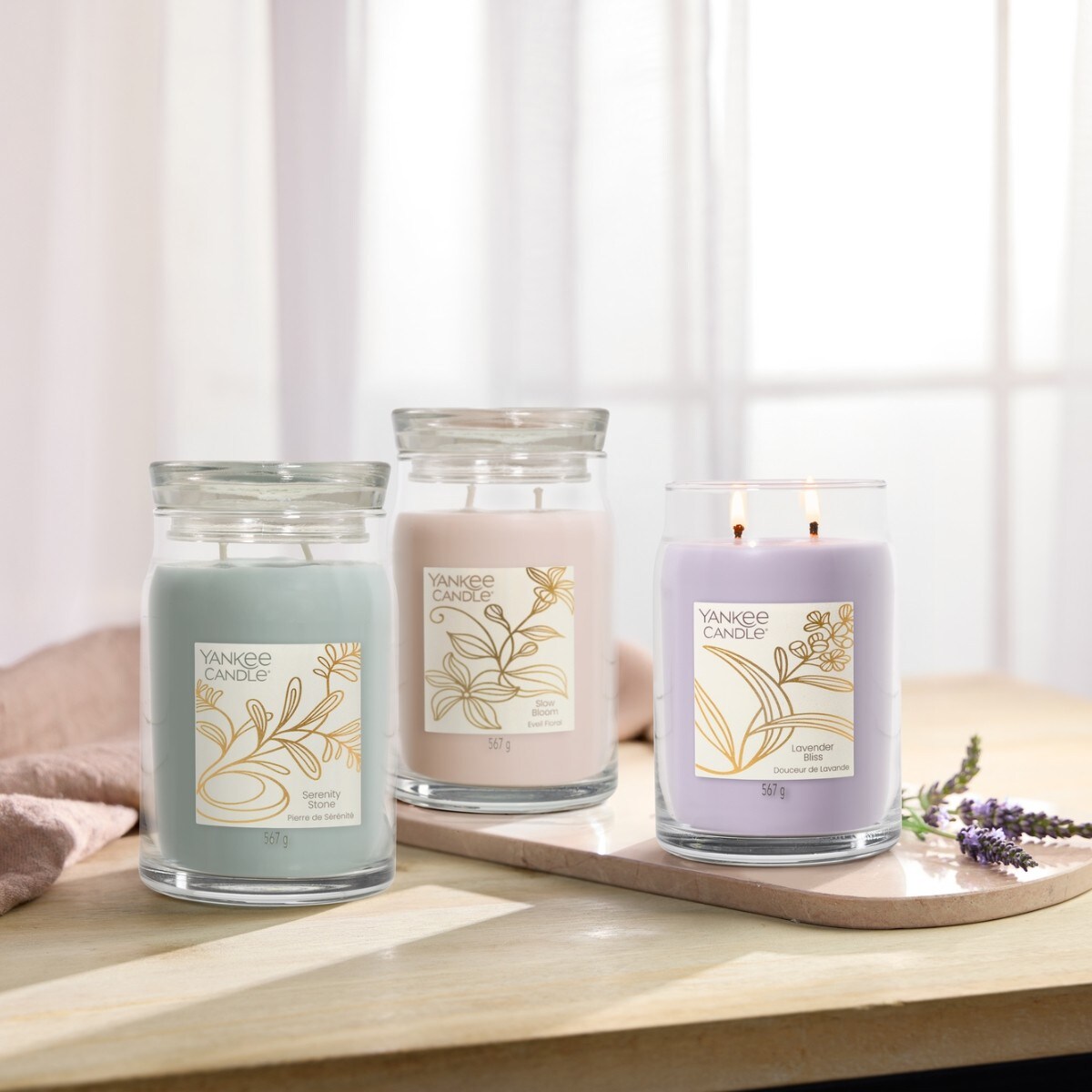 Yankee Candle świeca duża SLOW BLOOM