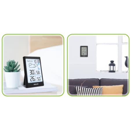 Bezprzewodowa stacja pogodowa pogody higrometr Baldr