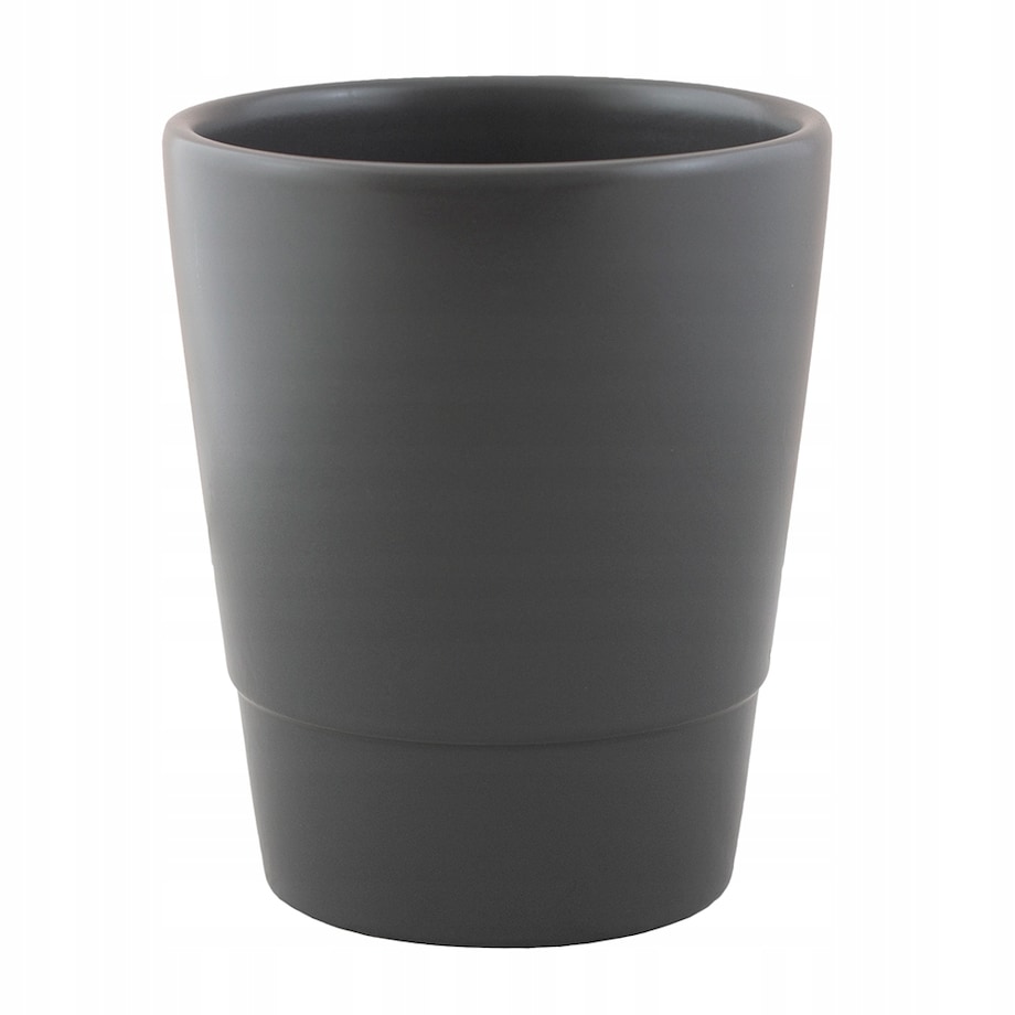 DONICA SZARA na storczyki CERAMICZNA śr. 13cm