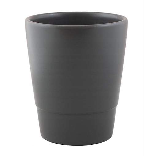 DONICA SZARA na storczyki CERAMICZNA śr. 13cm